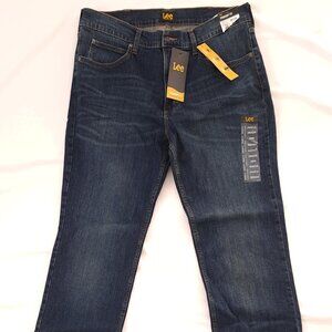 Lee Men’s Straight Flex Fit Jeans 36x34 New With Tags!
